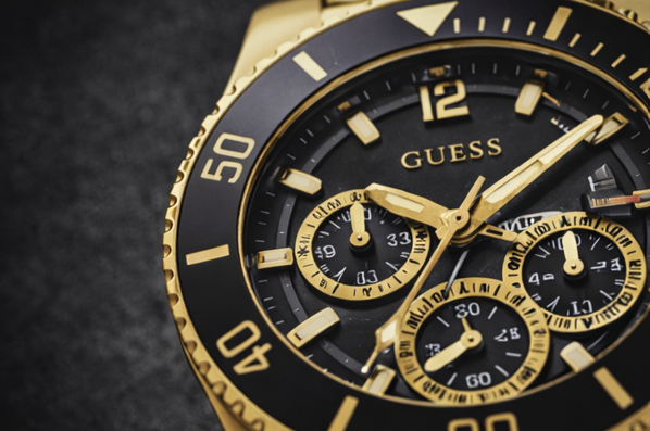 Guess GW0488G2 Reloj Hombre Gold Cronógrafo