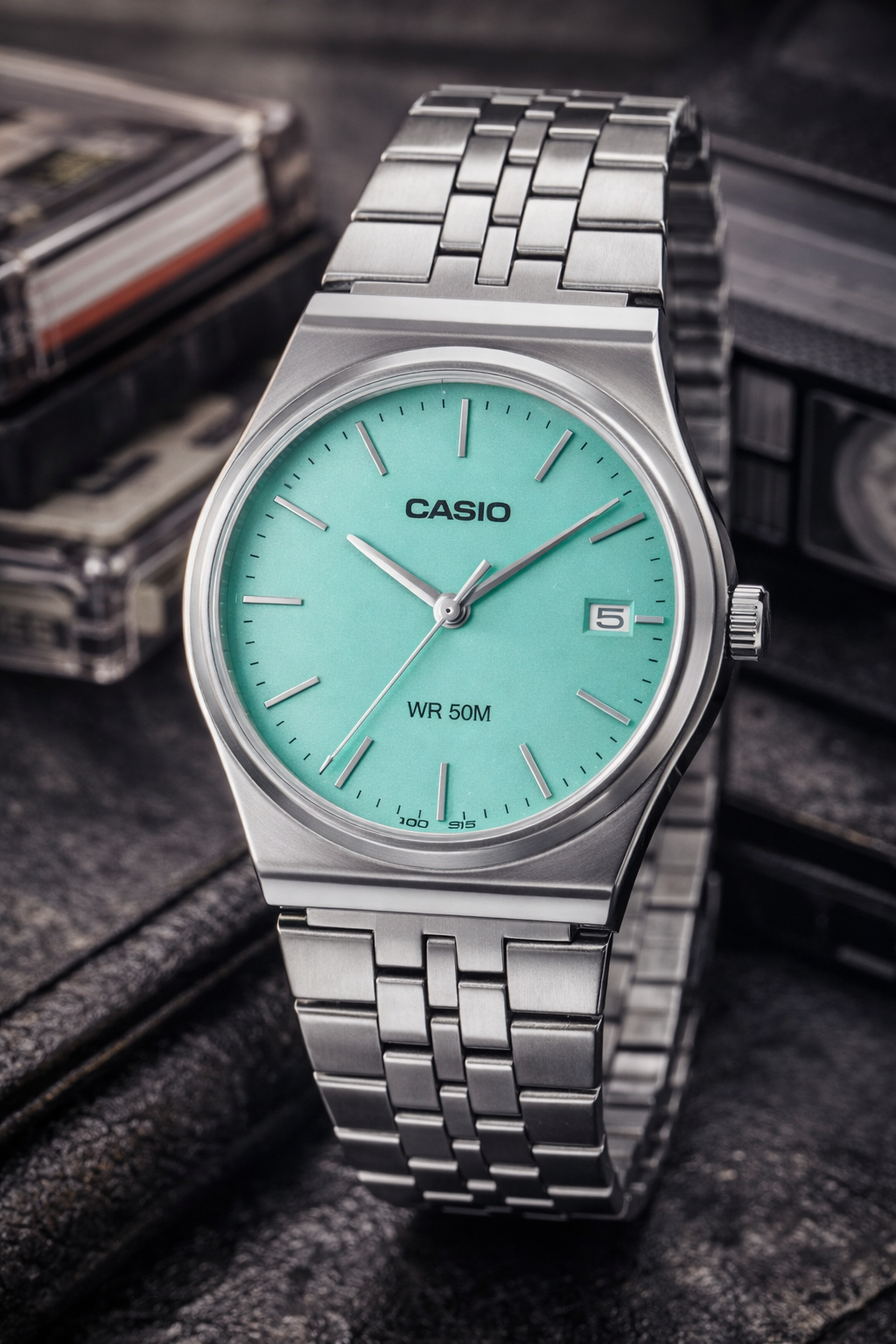 Reloj Casio MTP-B145D-2A1V Turquesa 40mm